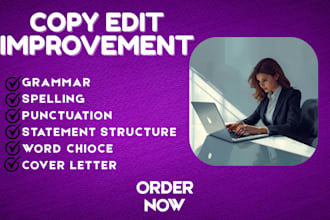 edit personal statement, statement of purpose, and amcas essays