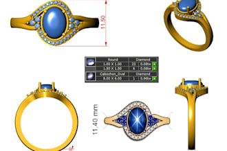 jewelry cad designer ring pendent earring