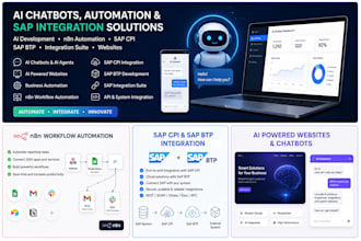 ai chatbots, sap cpi, sap btp and n8n automation