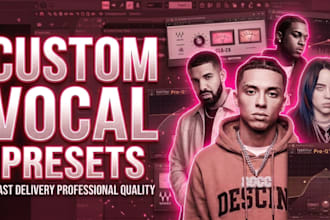 build a professional custom vocal mixing chain preset