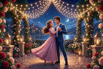 3d pixar ai proposal video ai storytelling 3d animation gender reveal 3d disney