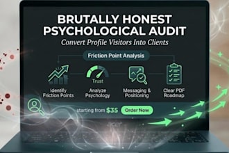 do a brutally honest psychological profile and brand audit