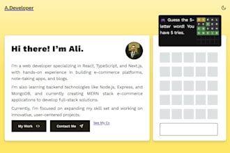 build a modern responsive landing page using react