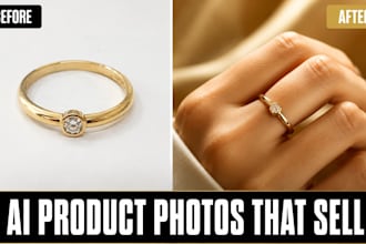 create ai product photos for your jewelry and accessories