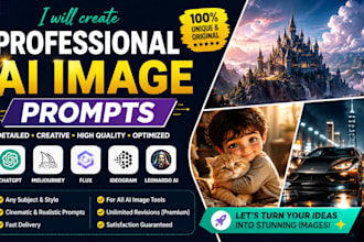 create professional ai image prompts for chatgpt and flux ai