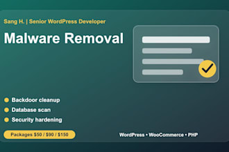 remove malware and secure your hacked wordpress site