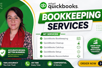 do quickbooks cleanup, catchup, setup, reconciliation as a quickbooks proadvisor