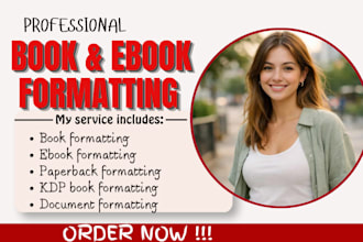 format your fixed layout ebook design kids cookbook interior children book file