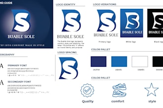 create custom brand identity kit with logo mockups