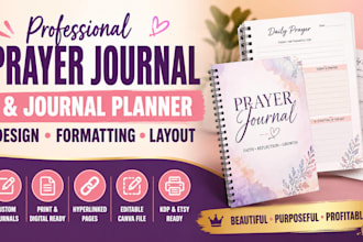 prayer journal design journal planner design journal formatting journal design