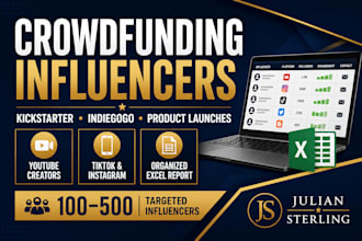 find kickstarter and indiegogo backers for your crowdfunding campaign