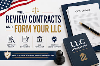 review contracts and form your llc