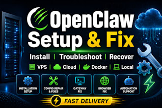 setup, openclaw fix recover openclaw chatbot openclaw clawdbot n8n ai agent bot