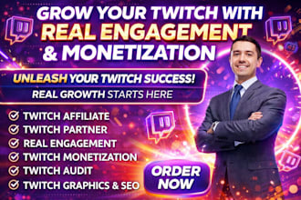 promote your twitch channel for organic growth and more viewers