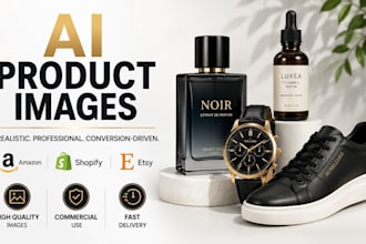 create realistic ai product images for your brand