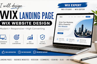 design wix landing page wix website redesign wix studio site, website migration