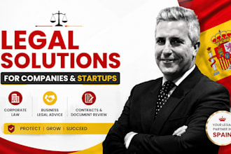 provide legal business and corporate law solutions for companies and startup