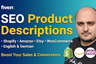 write high converting SEO e commerce product descriptions