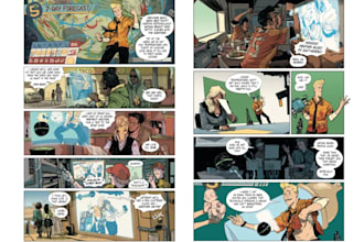 draw comic book pages comic cover webnovel page manga graphics novel