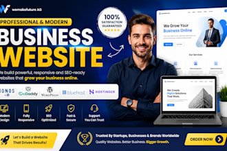 design ionos website builders godaddy wordpress bluehost hostinger business web