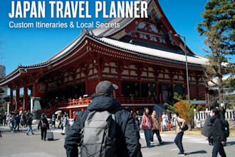 plan your custom japan travel itinerary