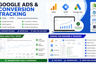 setup ga4, GTM and google ads conversion tracking