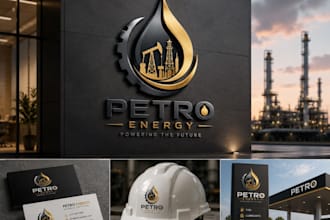 design a modern minimalist professional logo for your business