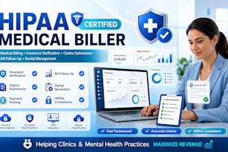 be your medical biller and healthcare virtual assistant