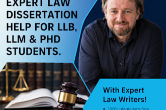 do legal research, edit law dissertations,thesis, contracts, legal memo, mou,moa