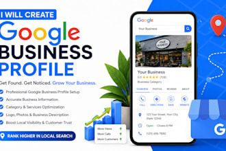 create and set up your google business profile for  business