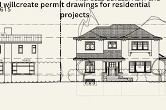 create permit drawings for residential projects