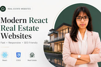 create a professional realtor website for real estate agents