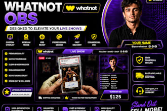setup obs studio for professional whatnot live streaming and auctions