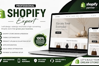 build a shopify store that convert