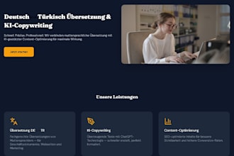 be your german to turkish translator an ai copywriter