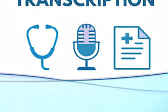 do medical transcription and arabic typing