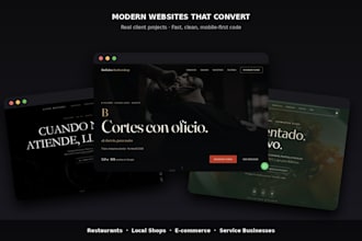 design a professional responsive website for your business