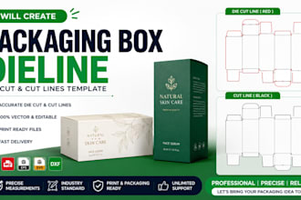do dieline design for box packaging antisocad dielines and cut lines template