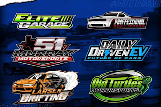 design a professional 3d auto detailing, car wash, and automotive logo
