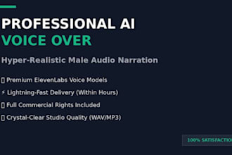 create a professional ai voice over for your video or ad