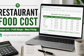 calculate restaurant food cost recipe cost and profit margin