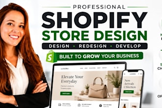 design shopify store, redesign shopify website to increase sales, fix checkout