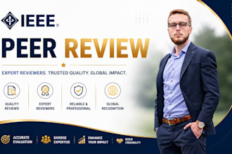 help you obtain ieee springer peer review invite to meet judging criteria