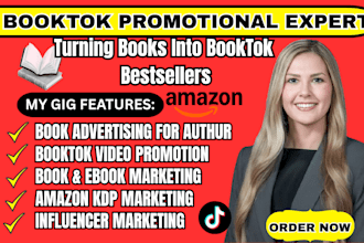 viral booktok book promotion amazon kdp usa book ebook marketing booktok