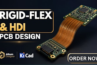 design an hdi rigid flex pcb layout for compact iot devices