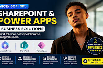 build microsoft 365, sharepoint intranets  and power apps business solutions