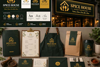 design restaurant brand identity