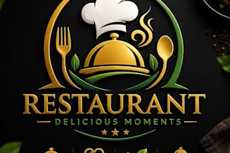 design a restaurant logo and brand identity