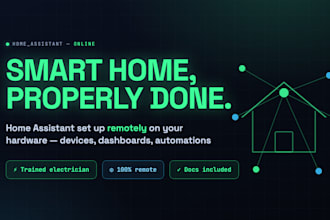 set up home assistant with docker on your home server remotely