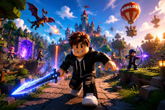 create a professional roblox game with lua scripting and roblox studio